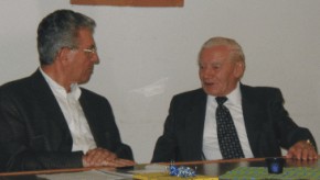 Josef Lach(links); Franz Wohlfahrt (rechts)